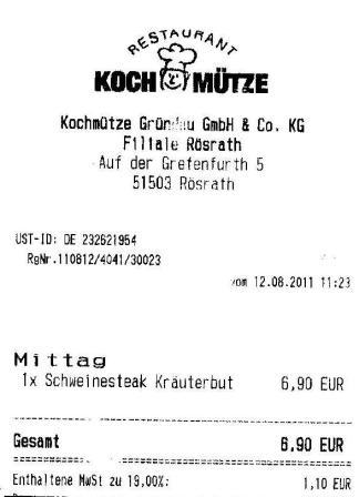 vlti Hffner Kochmtze Restaurant